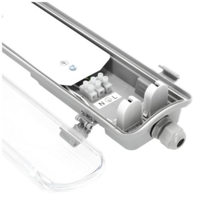 Hochleistungs-Leuchtstofflampe HERMIC T8 2xG13/18W/230V IP65
