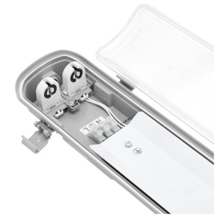 Hochleistungs-Leuchtstofflampe HERMIC T8 2xG13/18W/230V IP65