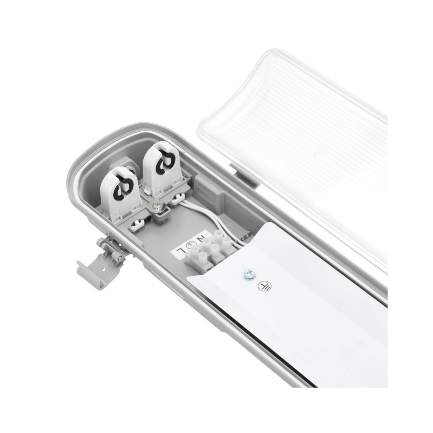 Hochleistungs-Leuchtstofflampe HERMIC T8 2xG13/18W/230V IP65