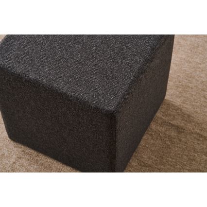 Hocker CUBI 40x40 cm dunkelbraun