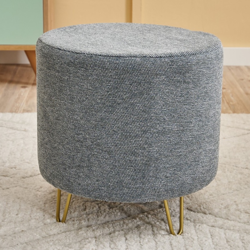 Hocker NANI Ø 40 cm, grau