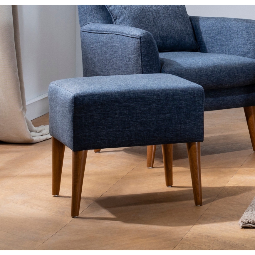 Hocker NIMO 46x50 cm blau