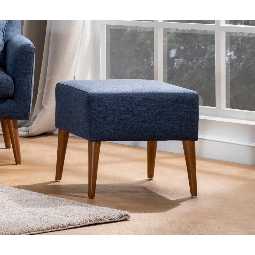 Hocker NIMO 46x50 cm blau