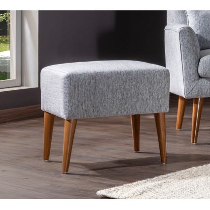 Hocker NIMO 46x50 cm grau