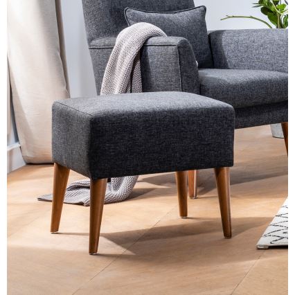 Hocker NIMO 46x50 cm grau