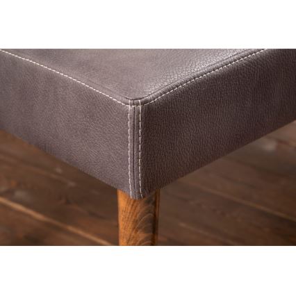 Hocker NUTO 46x46 cm Anthrazit