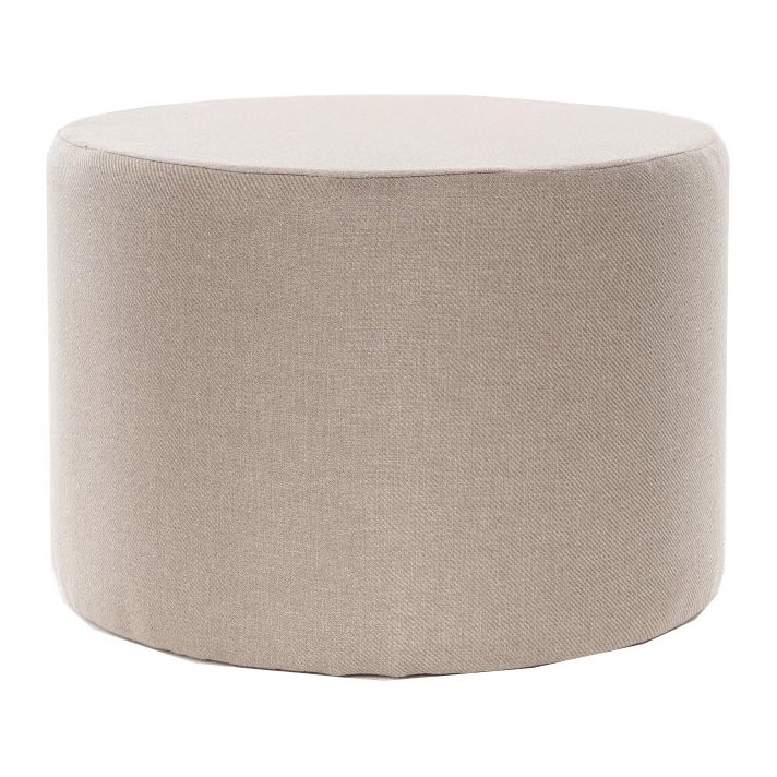 Hocker RABO Ø 58 cm beige