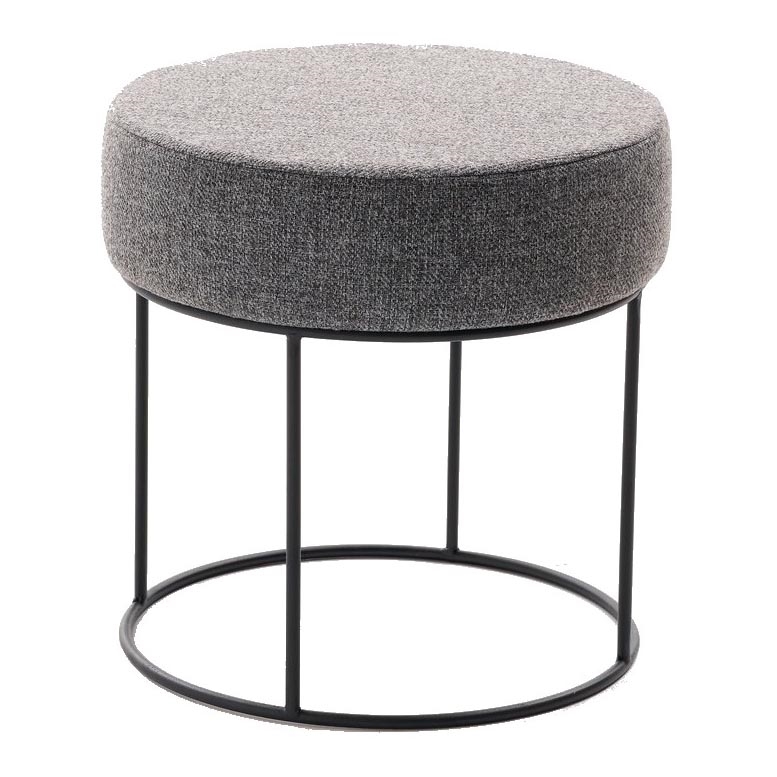 Hocker RELO Ø 40 cm Anthrazit