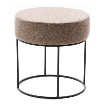 Hocker RELO Ø 40 cm, braun