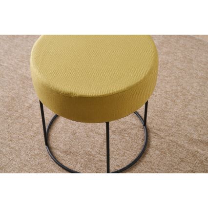 Hocker RELO Ø 40 cm gelb