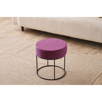 Hocker RELO Ø 40 cm rosa