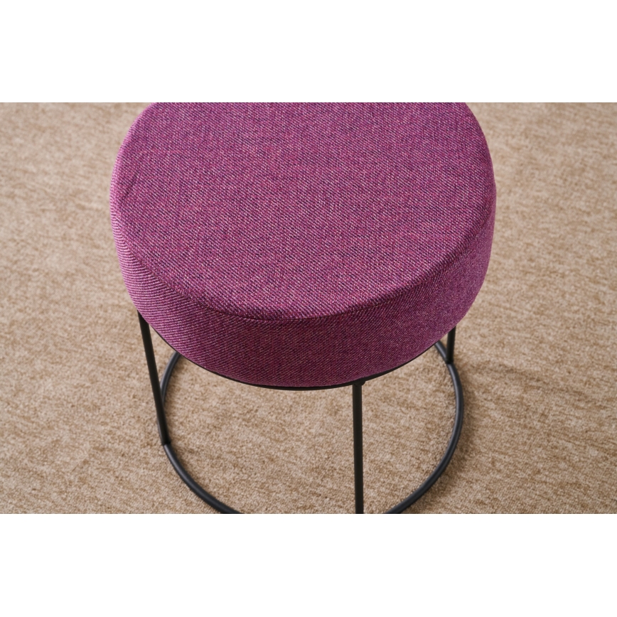 Hocker RELO Ø 40 cm rosa
