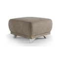 Hocker RIMINI 66x66 cm braun