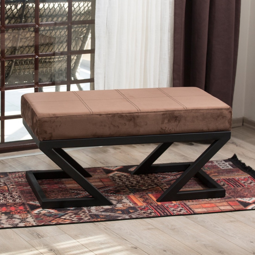 Hocker RINA 45x90 cm braun