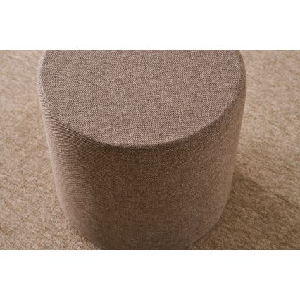Hocker RONDO Ø 40 cm braun