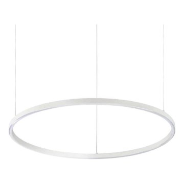 Ideal Lux - dimmbare LED-Pendelleuchte ORACLE SLIM LED/40W/230V 3000K CRI 90, Ø 70 cm, weiß