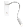 Ideal Lux - Flexible kleine LED-Leuchte IO LED/3W/230V CRI 90 weiß