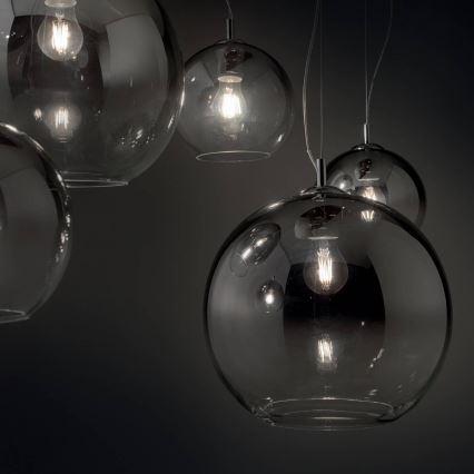 Ideal Lux - Hängeleuchte NEMO PLUS 5xE27/42W/230V rauchig