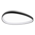 Ideal Lux - LED-Deckenleuchte GEMINI LED/30W/230V d 61 cm CRI 90 schwarz
