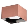 Ideal Lux - LED-Deckenleuchte SPIKE 1xGX53/9W/230V kupfern