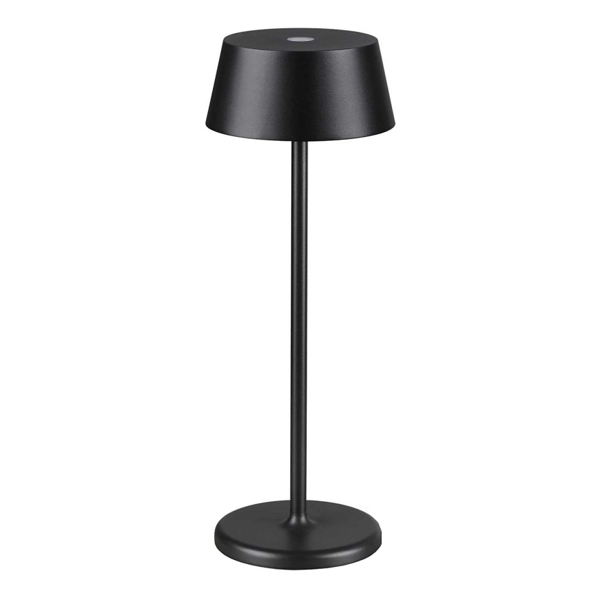Ideal Lux - LED dimmbare Touch-Außenleuchte PURE LED/1,5W/3,7V 2200 mAh CRI 90 IP54 schwarz