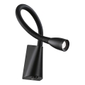 Ideal Lux - LED Flexibler Leselampe GOOSE LED/3W/230V CRI 90 Schwarz