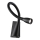 Ideal Lux - LED Flexibler Leselampe GOOSE LED/3W/230V CRI 90 Schwarz