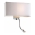 Ideal Lux - LED Flexibler Wandleuchte HOTEL 1xE27/60W + LED/1,5W/230V