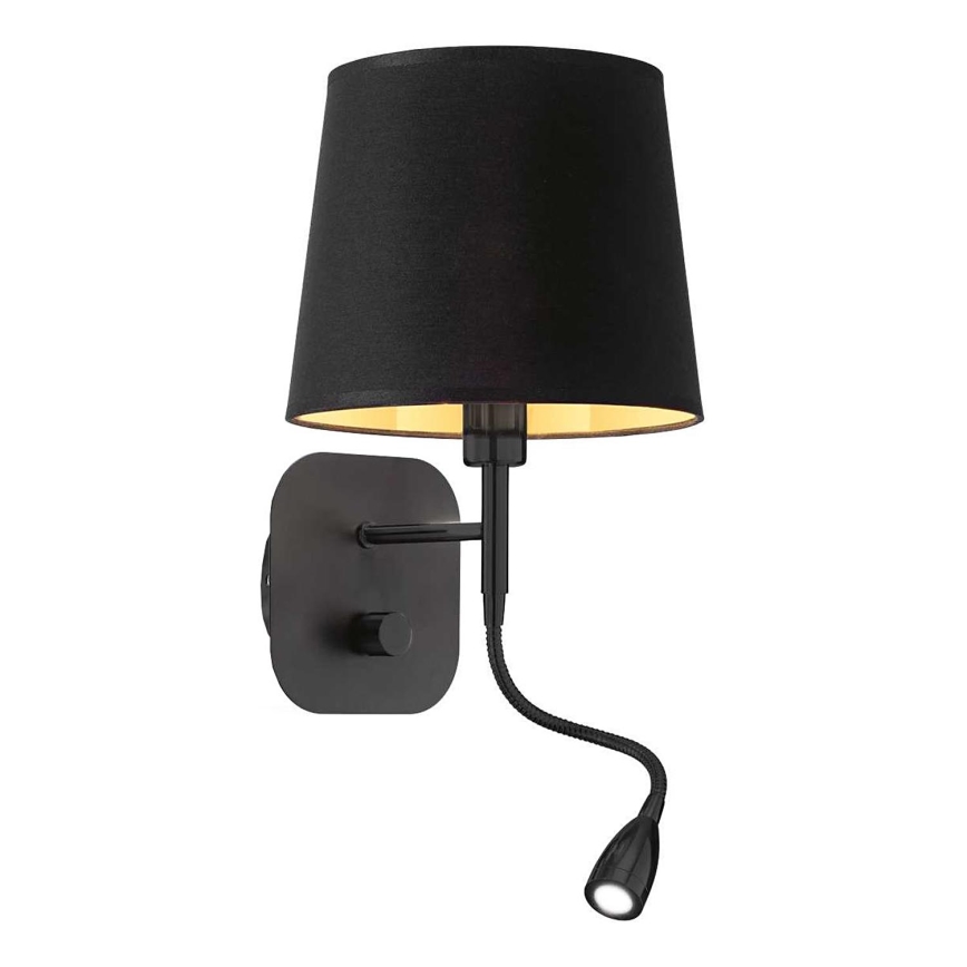 Ideal Lux - LED Flexibler Wandleuchte NORDIK 1xE14/40W + LED/1,5W/230V