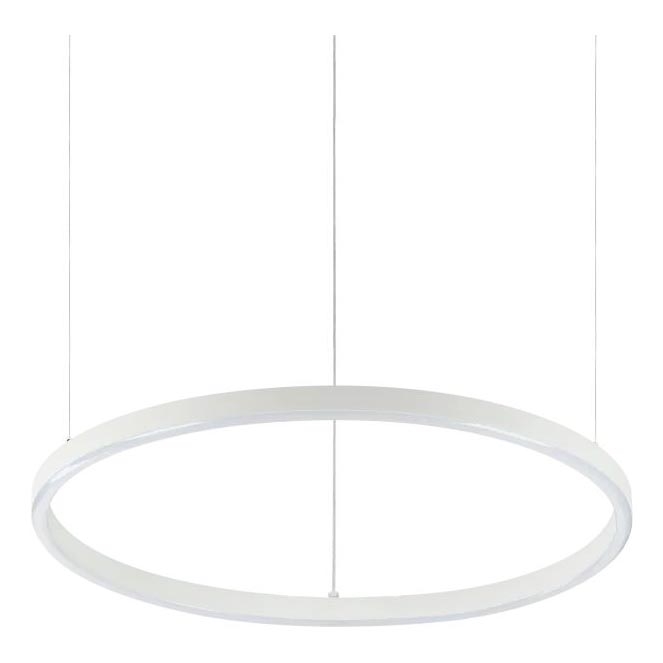 Ideal Lux - LED-Hängeleuchte an Kabel ORACLE SLIM LED/29W/230V 2700K CRI 90 Ø 50 cm weiß