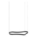 Ideal Lux - LED-Hängeleuchte WAVES LED/37W/230V CRI 90 schwarz