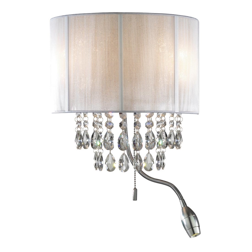 Ideal Lux - LED Wandleuchte 2xE14/40W/230V + LED/1W