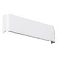 Ideal Lux - LED-Wandleuchte DELTA LED/10W/230V 3000K 30 cm CRI 90 weiß