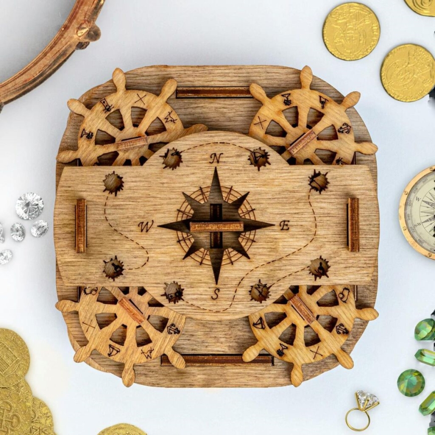 iDventure - Holzpuzzle Davy Jones' Schrank