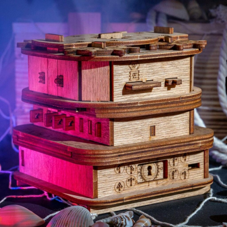 iDventure - Holzpuzzle Davy Jones' Schrank