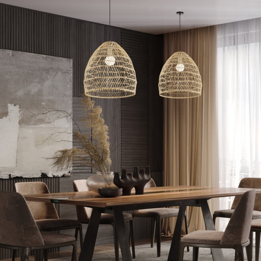 Pendelleuchte an Kabel BOHO DELICADO 1xE27/40W/230V Ø 38 cm