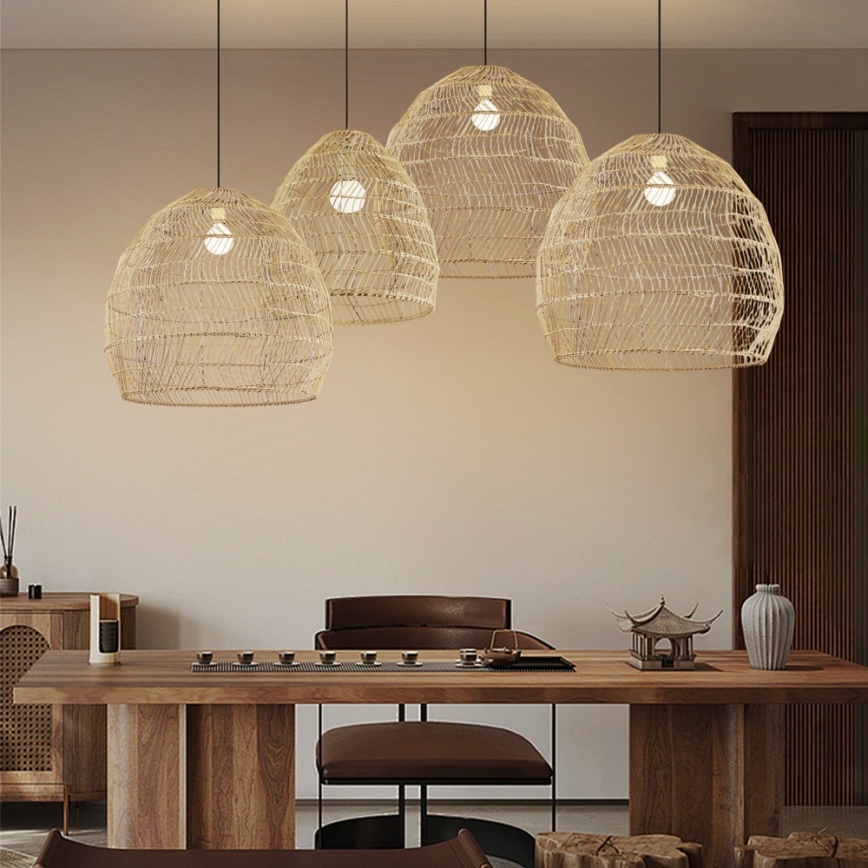 Hängeleuchte an Kabel BOHO DELICADO 1xE27/40W/230V Ø 60 cm