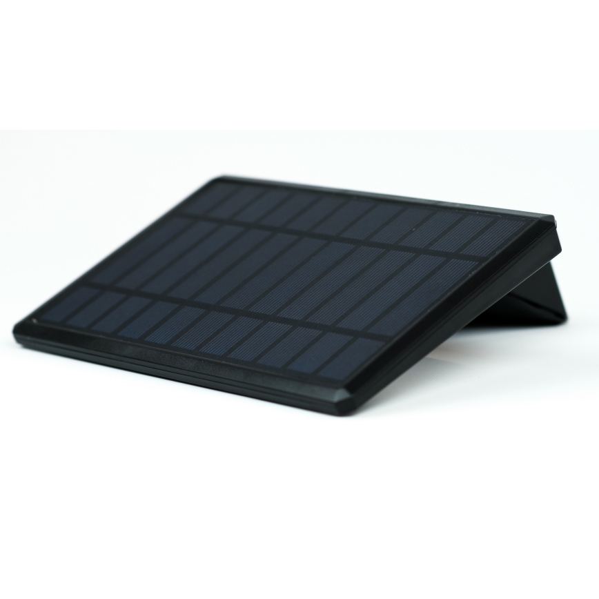 LED-Solarwandleuchte mit Sensor LED/2,6W/5,5V IP65 1800 mAh schwarz