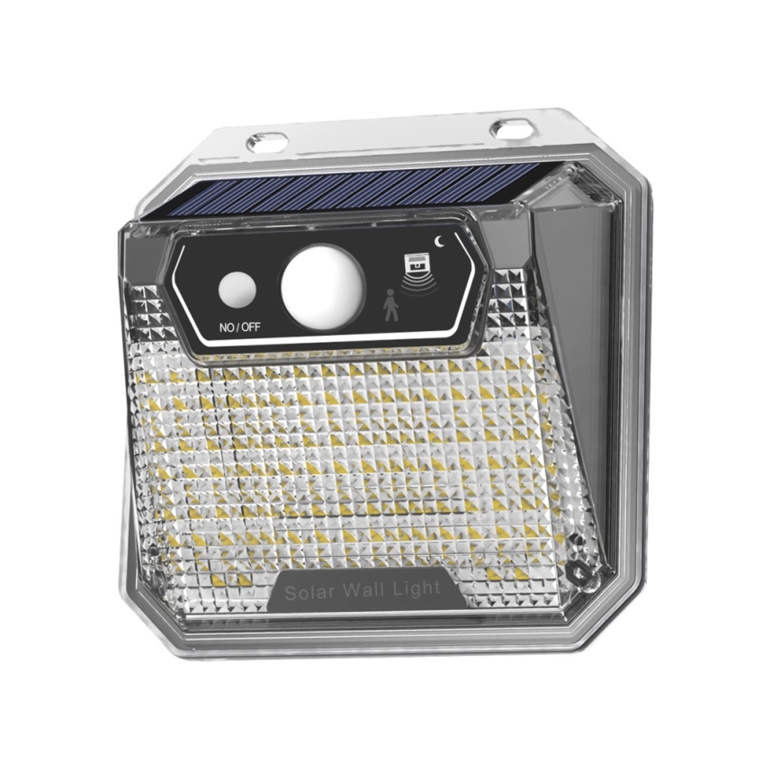LED-Solarwandleuchte mit Sensor LED/3W/5,5V IP65 1200 mAh