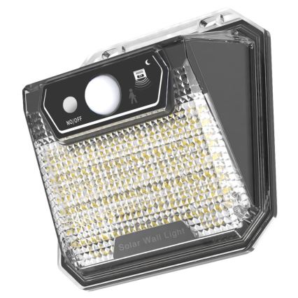 LED-Solarwandleuchte mit Sensor LED/3W/5,5V IP65 1200 mAh