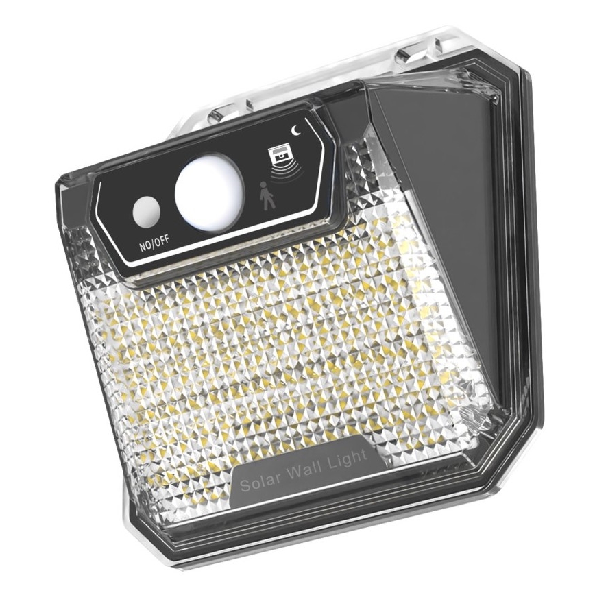 LED-Solarwandleuchte mit Sensor LED/3W/5,5V IP65 1200 mAh