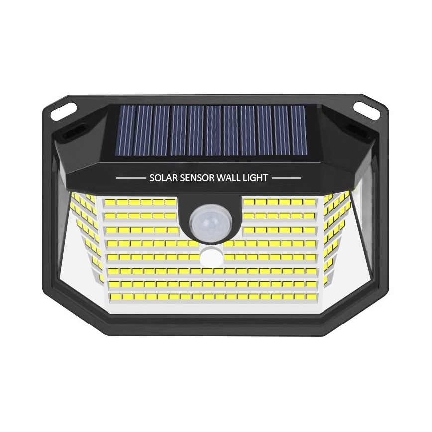 LED-Solarwandleuchte mit Sensor LED/4W/5,5V IP65 1200 mAh