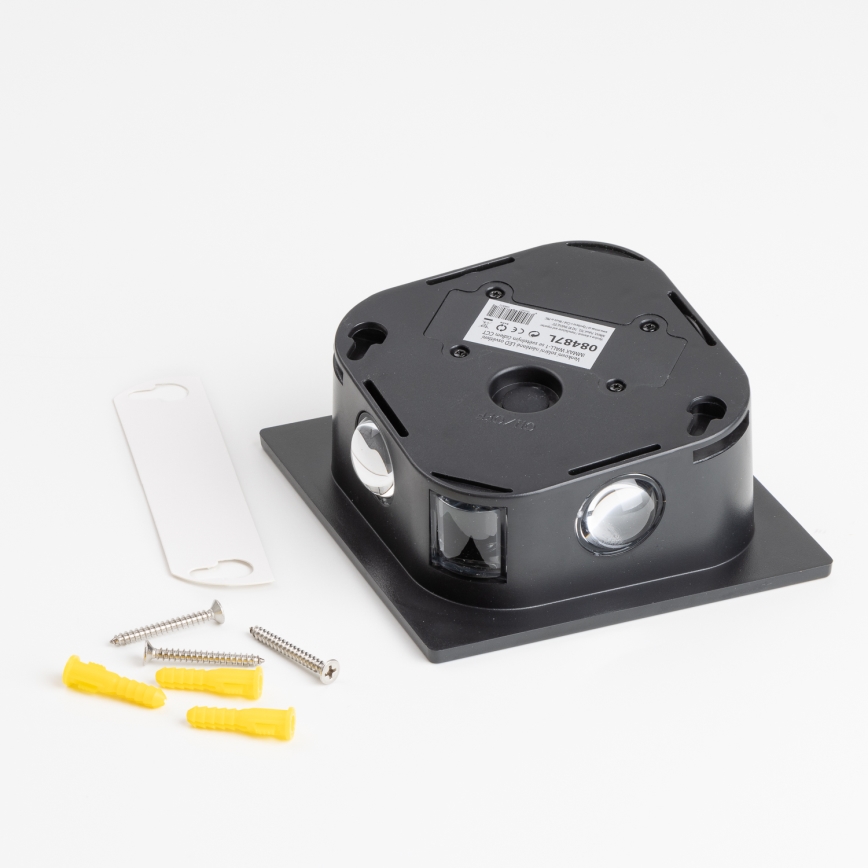 LED-Solarwandleuchte mit Sensor LED/2W/5V IP54 1300 mAh