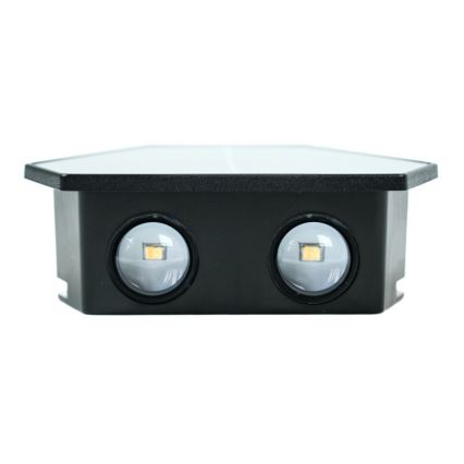 LED-Solarwandleuchte mit Sensor LED/2W/5V IP54 1300 mAh