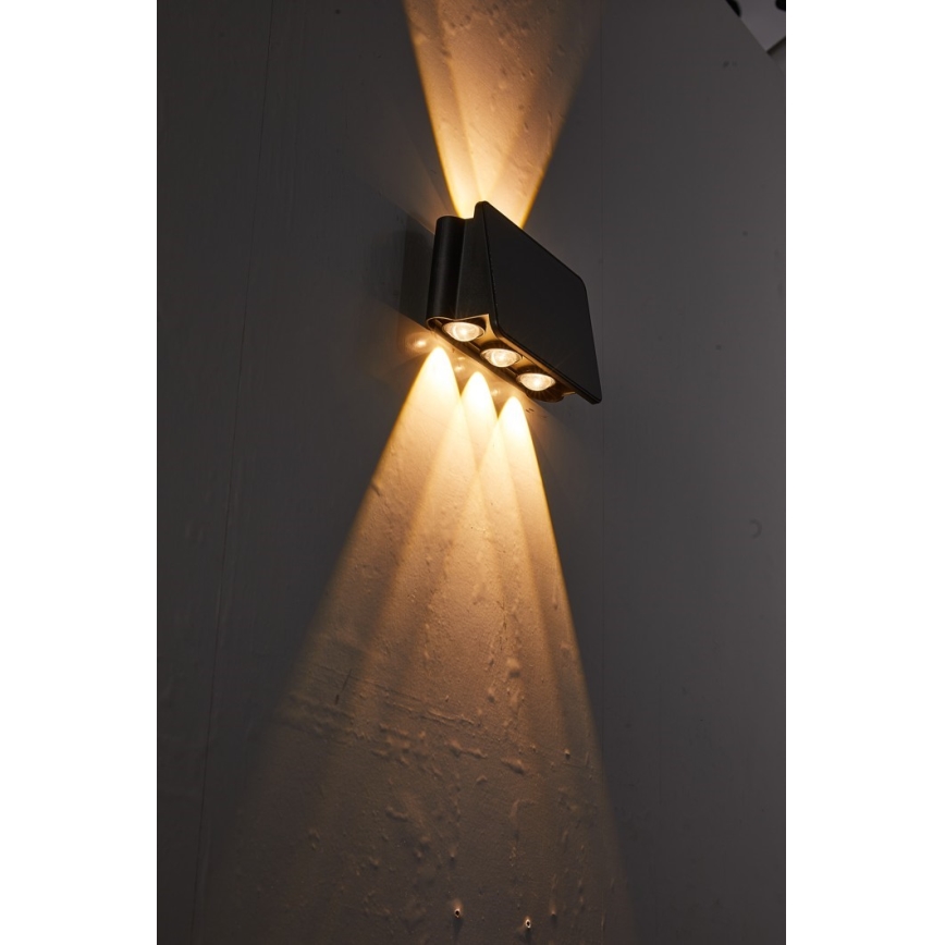 LED Solar-Wandleuchte mit Sensor LED/2W/5V IP54 1300 mAh