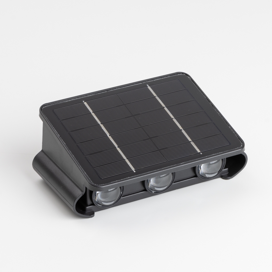 LED-Solarwandleuchte mit Sensor LED/2W/5V IP54 1300 mAh