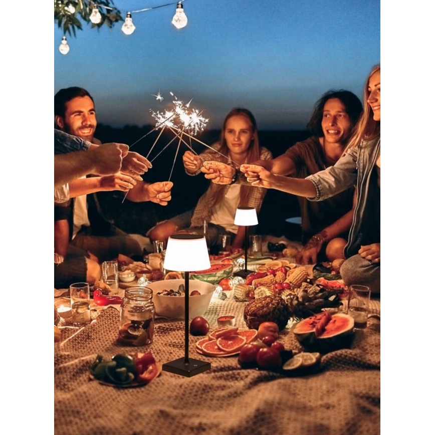 Dimmbare LED-Outdoor-Solarleuchte mit Sensor LED/4W/5V IP44 3600 mAh