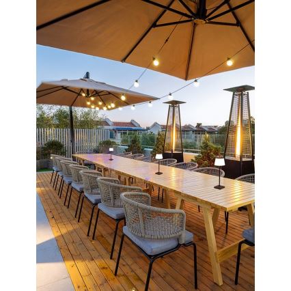 Dimmbare LED-Outdoor-Solarleuchte mit Sensor LED/4W/5V IP44 3600 mAh
