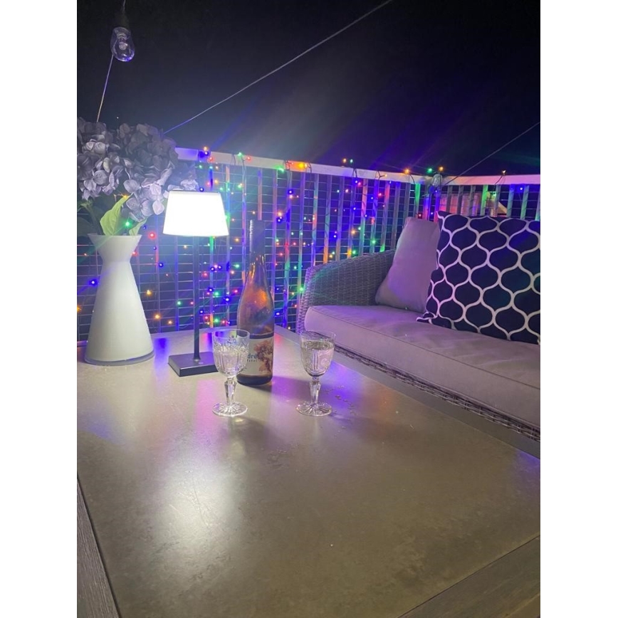 Dimmbare LED-Outdoor-Solarleuchte mit Sensor LED/4W/5V IP44 3600 mAh
