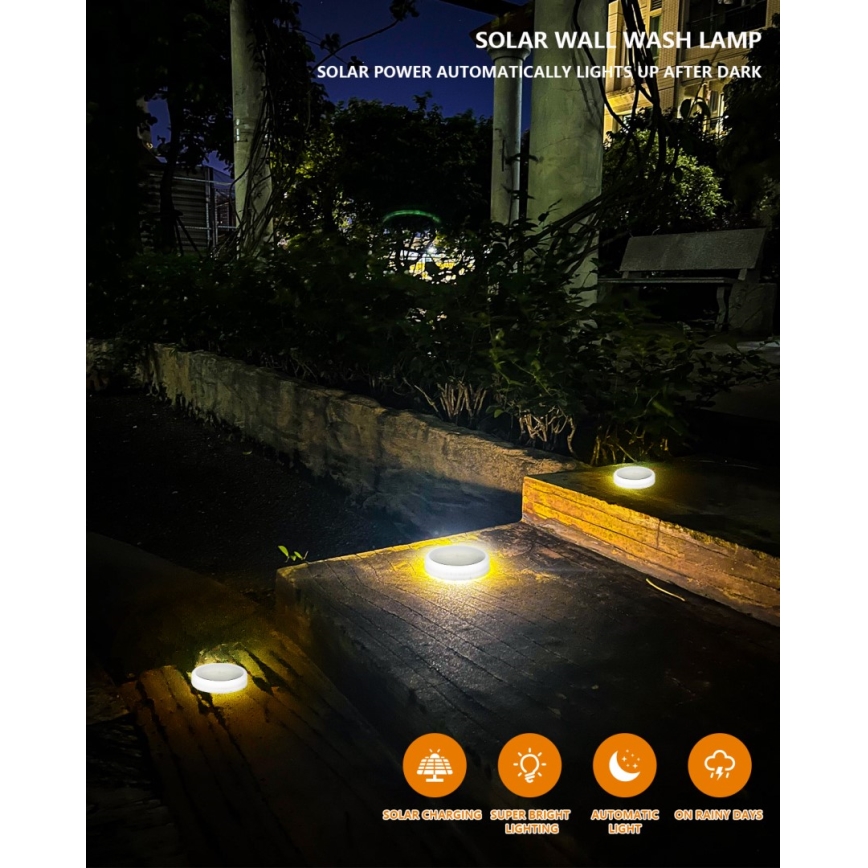 LED Außen-Solarleuchte mit Sensor LED/0,4W/3,2V IP54 500 mAh